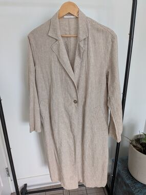 Uniqlo Linen-Blend Coat